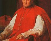 Portrait of Cardinal Lajos Haynald - 米哈伊·穆卡西斯